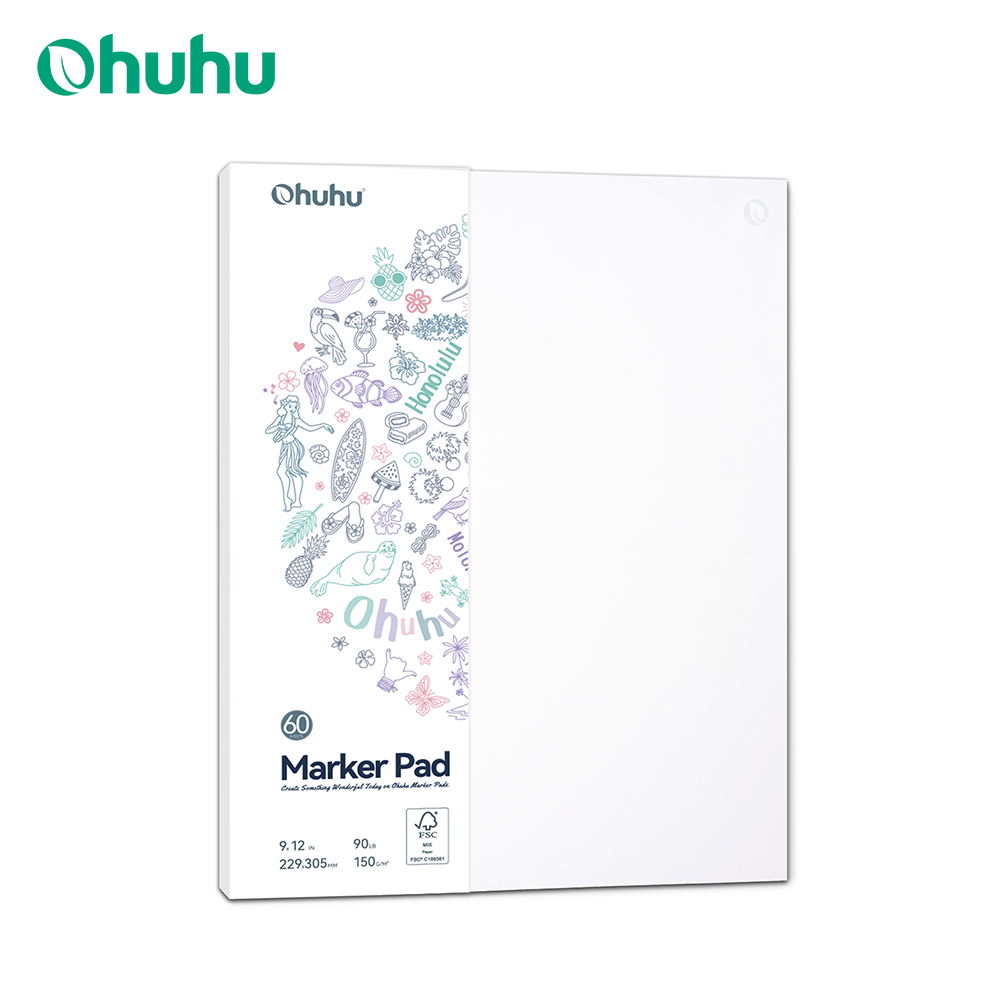 Ohuhu Double Sided Marker Pads - đánh giá và giá Copic Marker Sketch