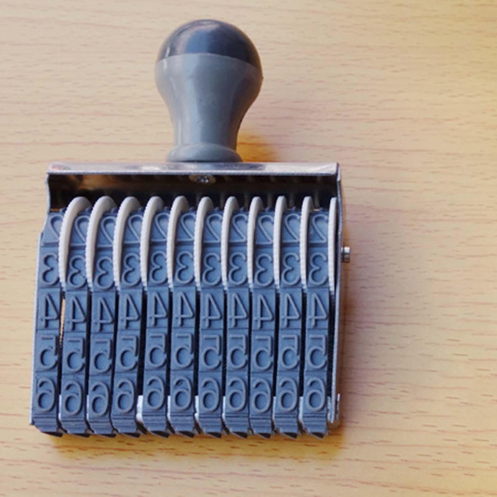 Rubber Number Stamp Roller Dat - đánh giá và giá Rubber Date Stamp