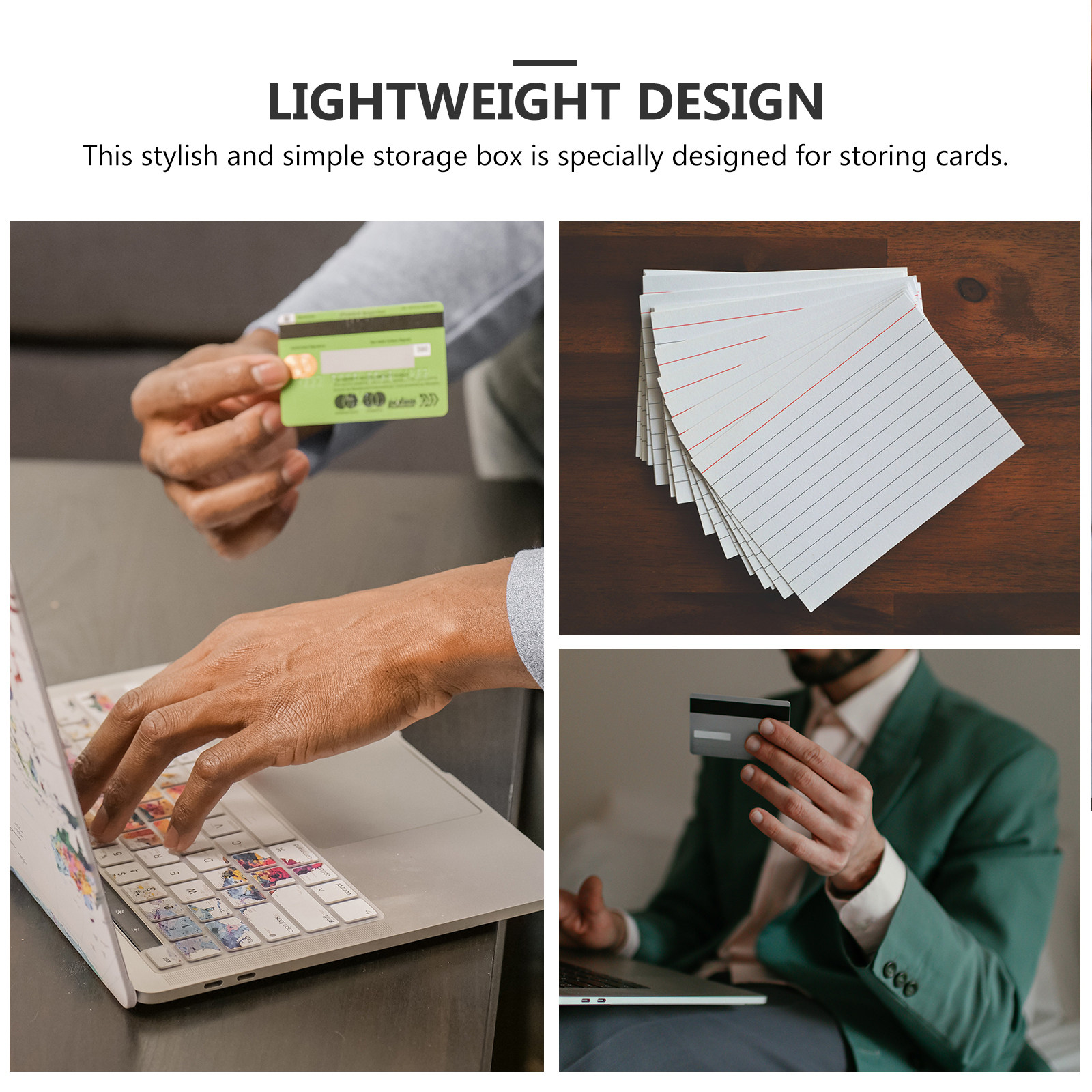 4Pcs Plastic Index Card File B - đánh giá và giá Index Card Holder