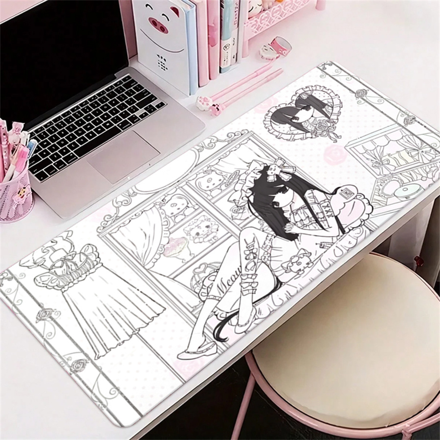 Anime Aesthetics Leather Mouse - đánh giá và giá Leather Desk Pad