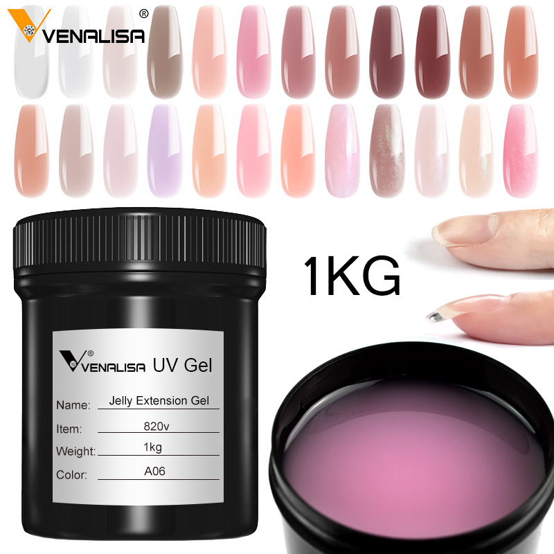 1L VENALISA Jelly Gel Nail Pol - đánh giá và giá Gel Refill Pack