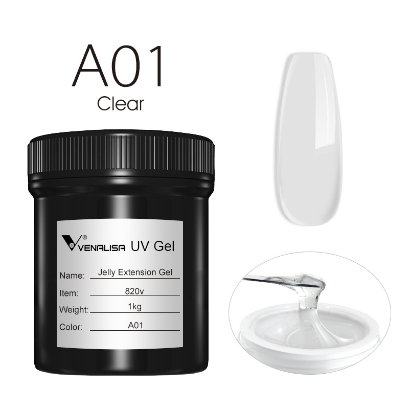 1L VENALISA Jelly Gel Nail Pol - đánh giá và giá Gel Refill Pack