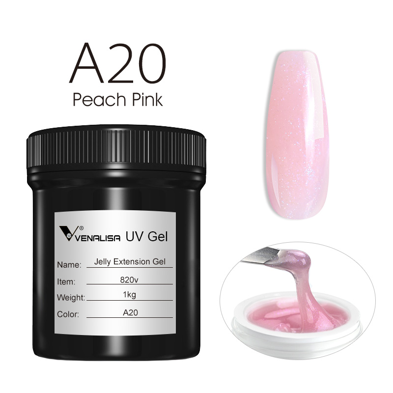 1L VENALISA Jelly Gel Nail Pol - đánh giá và giá Gel Refill Pack