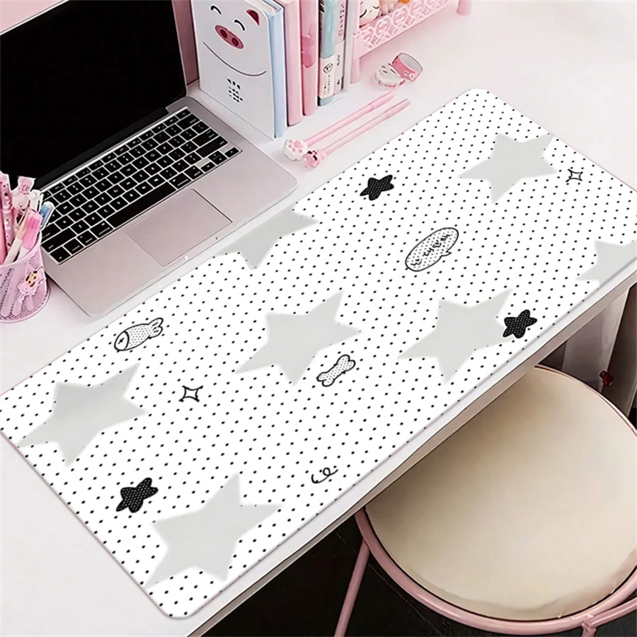 Korean ins no wash waterproof  - đánh giá và giá Leather Desk Pad