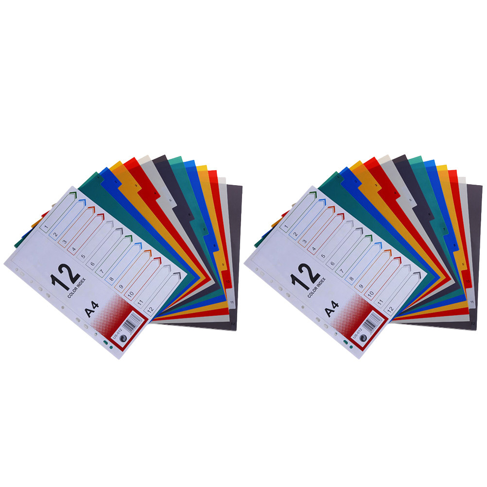 2Pcs Index Paper Refills Extra - đánh giá và giá Tab Divider A4